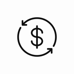 money currency icon sign vector