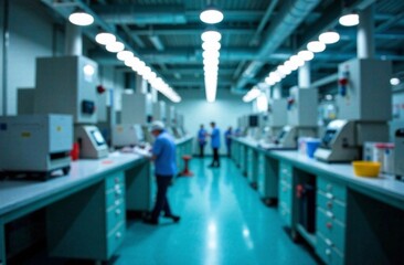 Hospital hall background