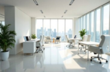 Fototapeta premium Empty open space blurred background