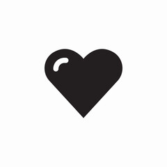 heart favorite icon sign vector