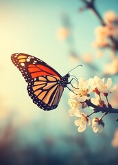butterfly on flower