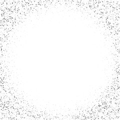 Luxury festive abstract circles. Vibrant element of your design. black bright shiny chaotic texture for celebrations and holidays. Photo frame. Png