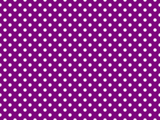 texturised white color polka dots over purple background
