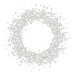 Light gray  Pearl. Falling Gems Abstract Background. Shiny Design. Png