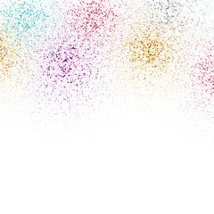 Color glitter splash. Png