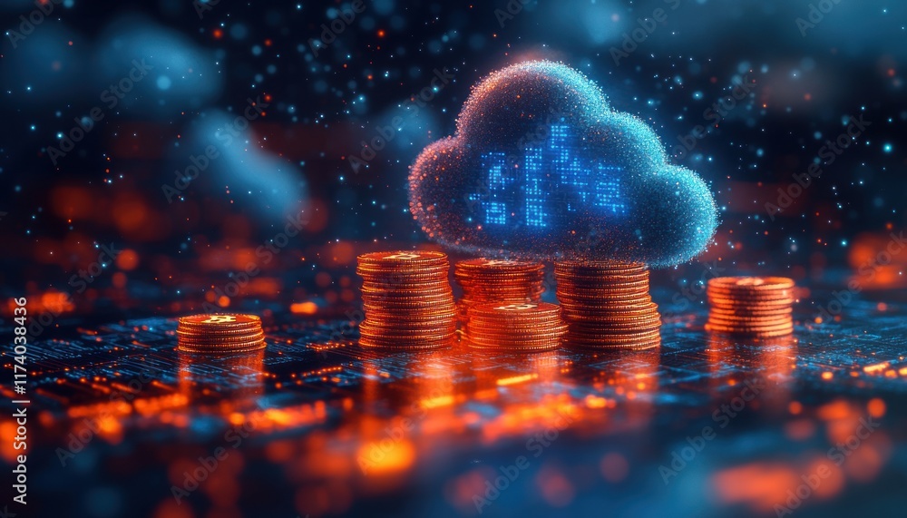 Aufkleber Cost Efficiency in Cloud Computing and Resource Optimization for Economic Performance and Savings
