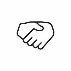 hadnshake deal icon sign vector