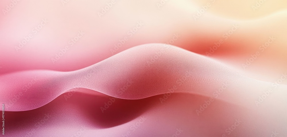 Poster pastel gradient background pink beige soft noise texture abstract design