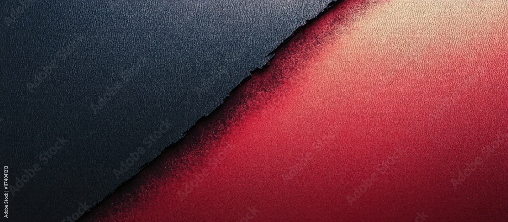 Aufkleber minimalist abstract artwork soft gradient black deep red ambient lighting texture background