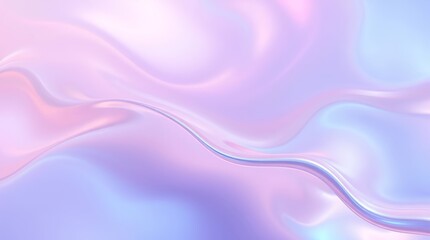 Fototapeta premium soft flowing abstract design with smooth waves and gradient colors