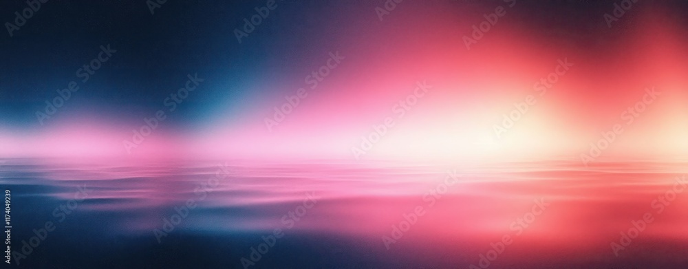 Poster abstract glowing gradient background in pink and purple with grainy noise texture on black for dynam