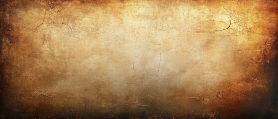 Fototapeta premium Vintage Parchment Background with Intricate Textures and Soft Golden Lighting for Print Design