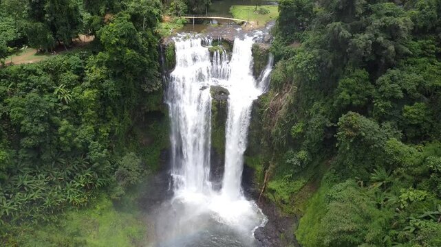 Tad Yuang Waterfalls ,champasack province ,Laos PDR