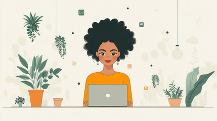 User Providing Feedback on Online Survey Form via Tablet Interface