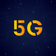 5G Logo Vector Illustration