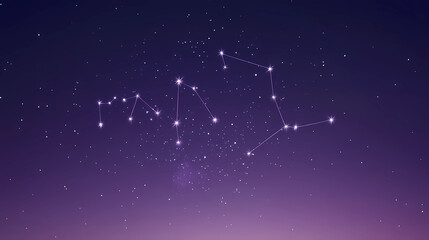 Celestial Night Sky Captured with Overlapping Stars