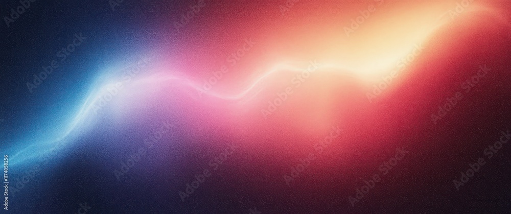 Poster abstract gradient background with soft pastel colors dreamy lighting centered composition impression