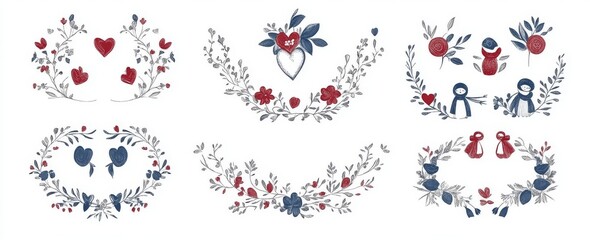 Attractive spring wallpapers, posters, covers, and cards illustrating flowers, leaves, floral bouquets, and flower compositions in beautiful hues.