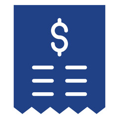 Billing Flat Icon