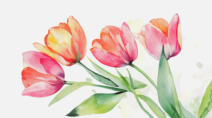 Naklejka premium Elegant wedding invitation card background vector. Minimal hand painted watercolor botanical flowers texture template background. Design for wedding, vip cover, poster, rsvp moderncard.Valentine's Day