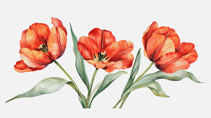 Obraz premium Elegant wedding invitation card background vector. Minimal hand painted watercolor botanical flowers texture template background. Design for wedding, vip cover, poster, rsvp moderncard.Valentine's Day