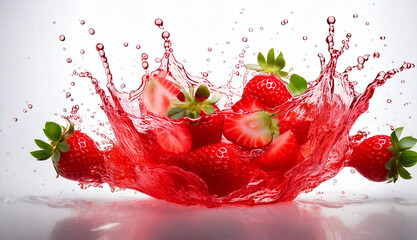 Splash of Fresh Fruit Juice and Designs