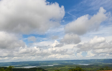 clouds in the sky