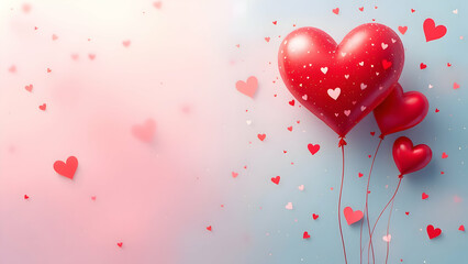 Valentines day abstract background for invitations and cover design