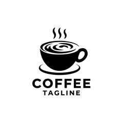 Coffee Logo Design with Tagline