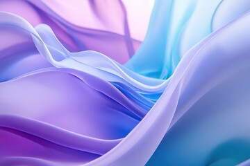 Obraz premium Flowing smooth elegant gradient purple and blue abstract background design