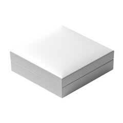 A blank white box mockup 