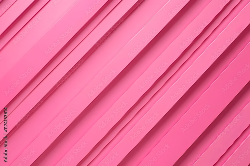 Poster abstract pink diagonal lines pattern