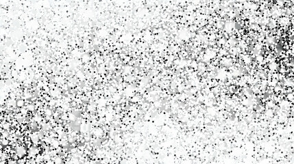 Obraz premium Sparkling silver glitter background texture, perfect for festive designs, cards, or digital projects. High-resolution image.