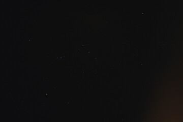 Stars in the sky at night