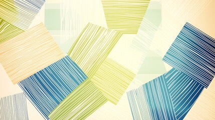 Geometric woven designs in bold, vibrant colors, influenced by cultural artistry and traditional craftsmanship