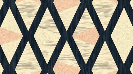 Native-inspired textile design featuring intricate woven patterns, showcasing a blend of tradition and artistry