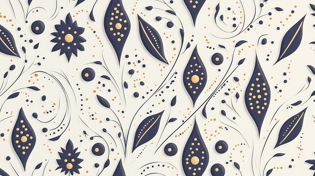 Native-inspired intricate patterns with decorative details in bold and vibrant tones