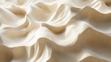Fototapeta premium Abstract Beige Sand Dune Waves Texture