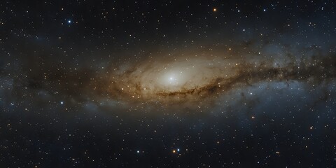 Fototapeta premium Messier 83: Southern Pinwheel Galaxy, Astrophotography