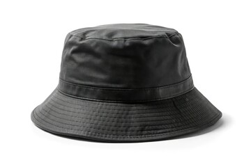 black hat isolated on white generative ai