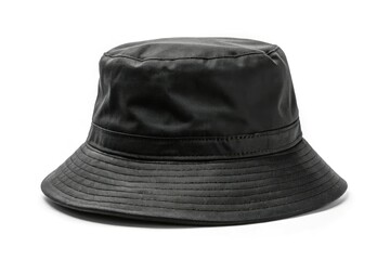 black hat isolated on white generative ai