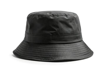 black hat isolated on white generative ai