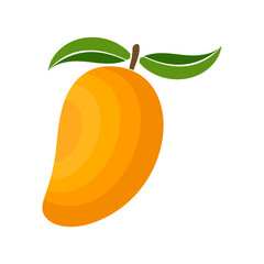 orange fruit isolated on white background