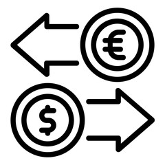 currency exchange icon