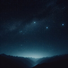 Stargazing at the night sky