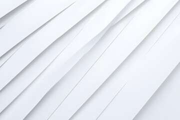 Obraz premium Diagonal Arrangement of Off-White Paper Strips