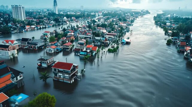 Scientists use quantum computing to develop accurate flood models that aid disaster prevention in coastal areas.