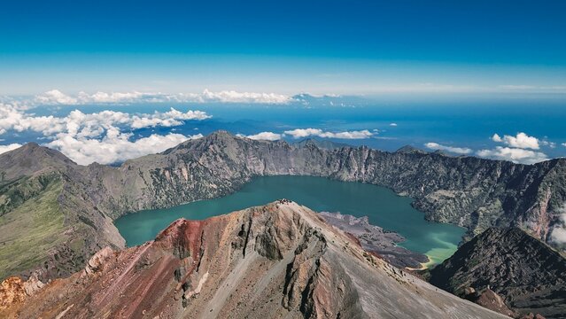 Top Mountain of Rinjani