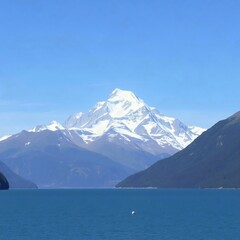lake in the mountains