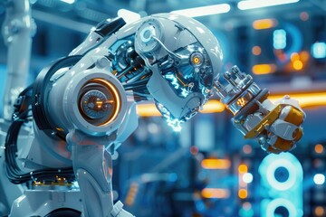 Fototapeta premium Automation and CuttingEdge Technology in Platform Engineering for Modern Businesses